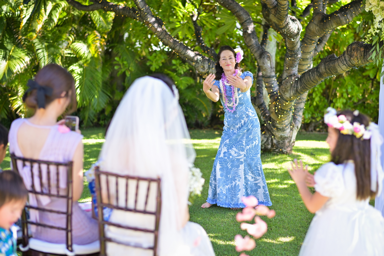 リゾート結婚式 参列ファミリーセット ザ・リバーサイドテラス広島ツリーズスクエア | 広島県広島市の結婚