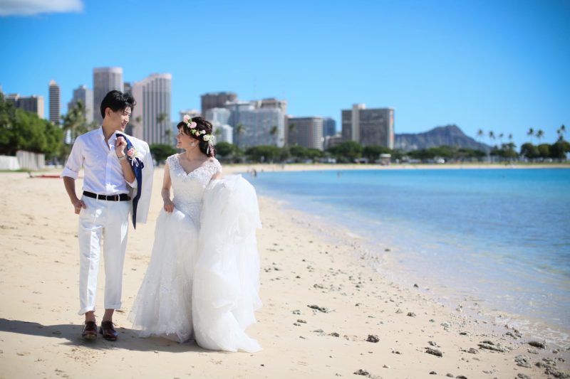 ハワイ挙式で2人だけの結婚式をオススメする理由と費用の相場を徹底解説