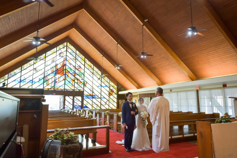 ハワイ結婚式の教会