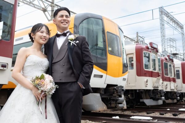 近鉄電車プレミアムフォトウエディング